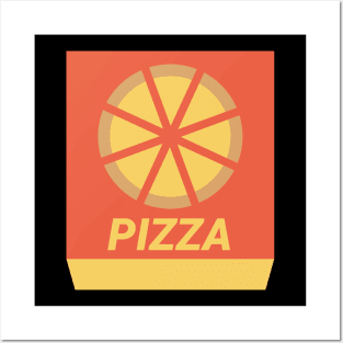 Cute Cheese Pizza Box Posters and Art